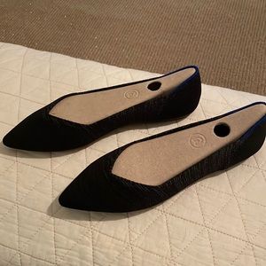 Rothies size 7 Heather Black New